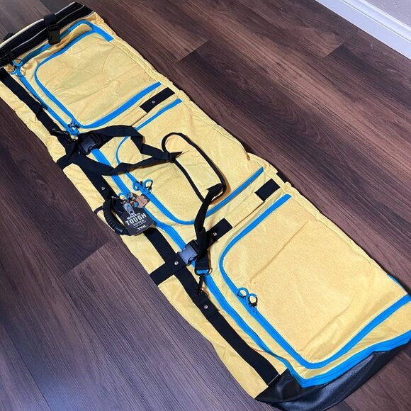 Padded Yellow Snowboard Bag - Picture 3 of 10